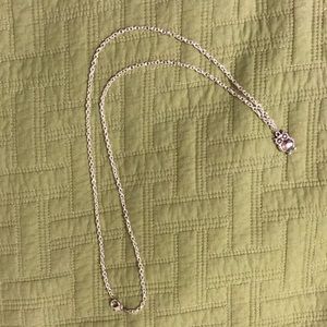 Owl necklace, 15.5 inches long, new